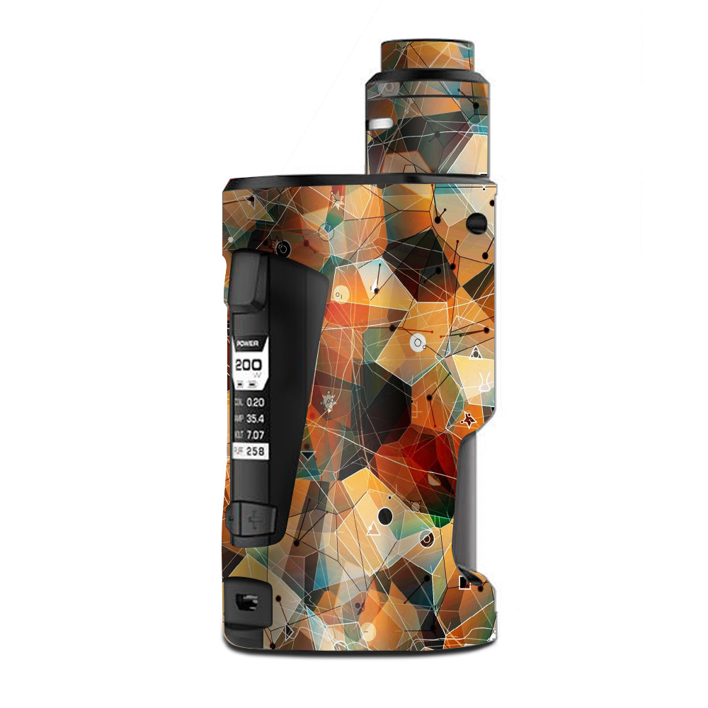  Abstract Triangles G Box Squonk Geek Vape Skin
