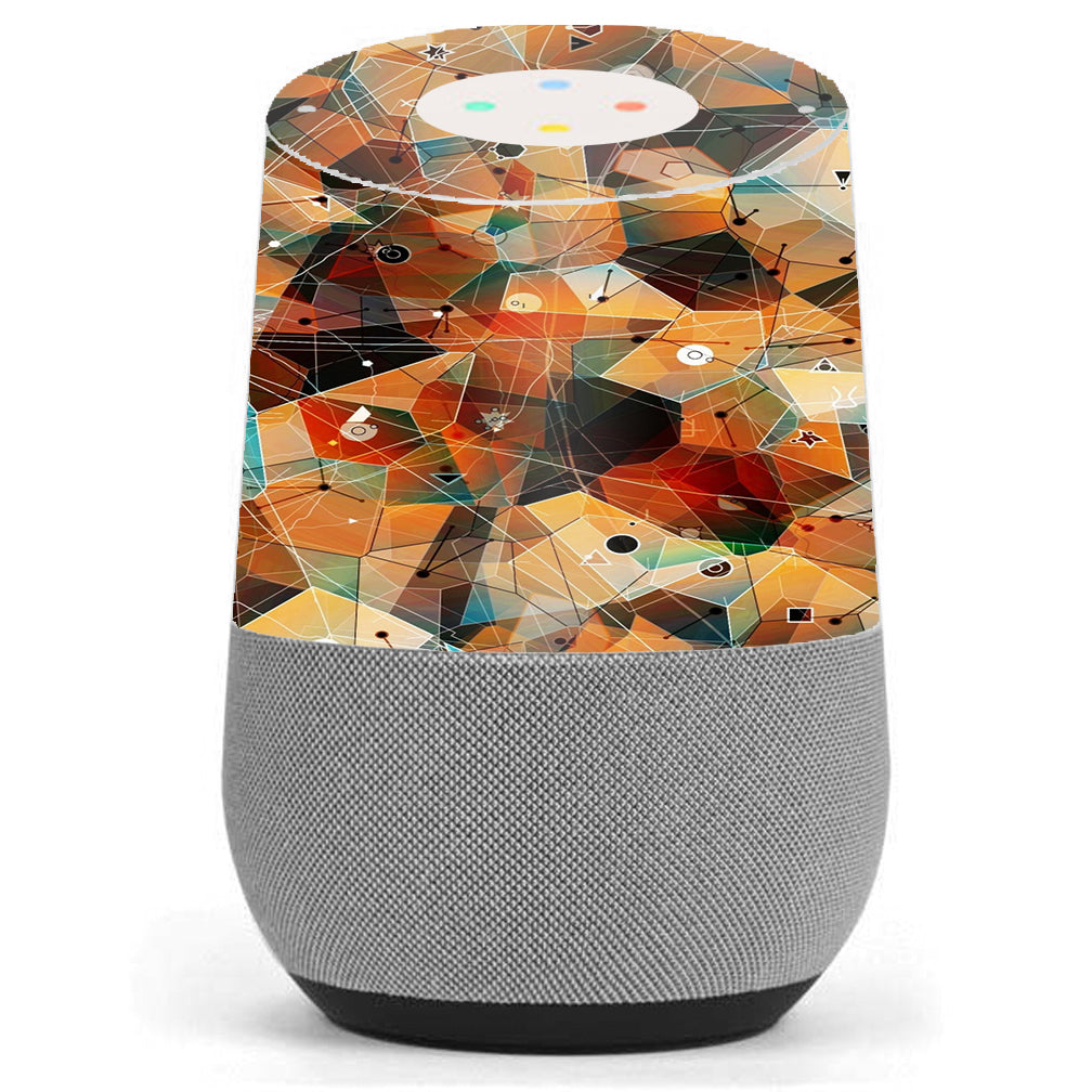  Abstract Triangles Google Home Skin
