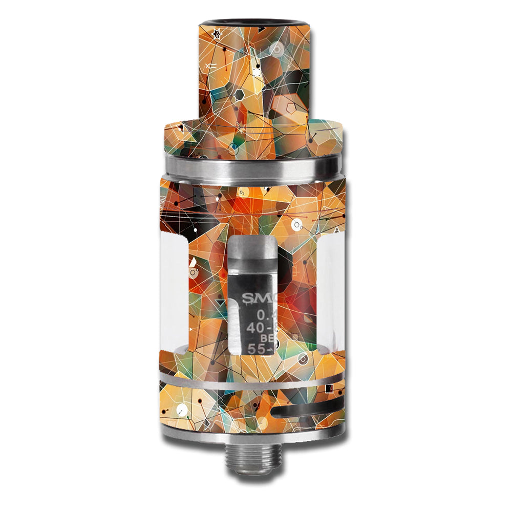  Abstract Triangles Smok TFV8 Micro Baby Beast Skin