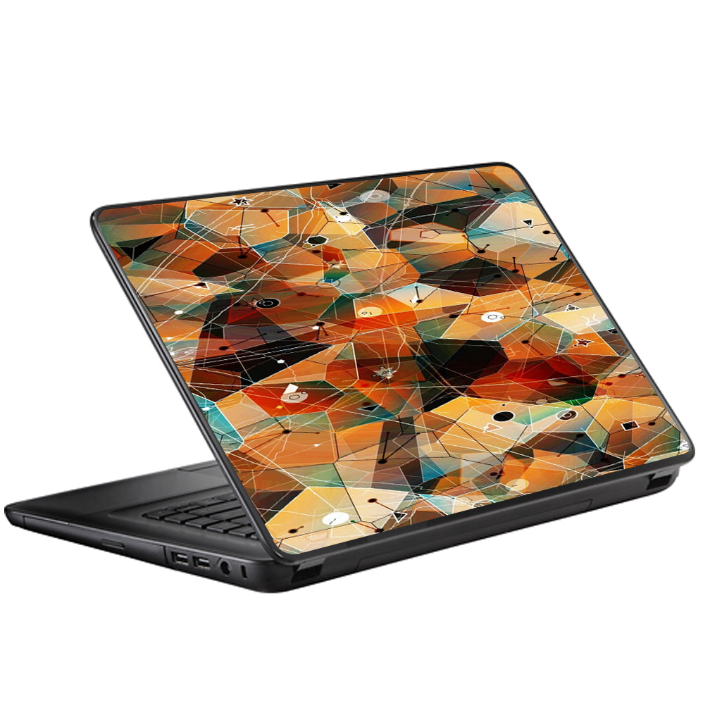  Abstract Triangles Universal 13 to 16 inch wide laptop Skin