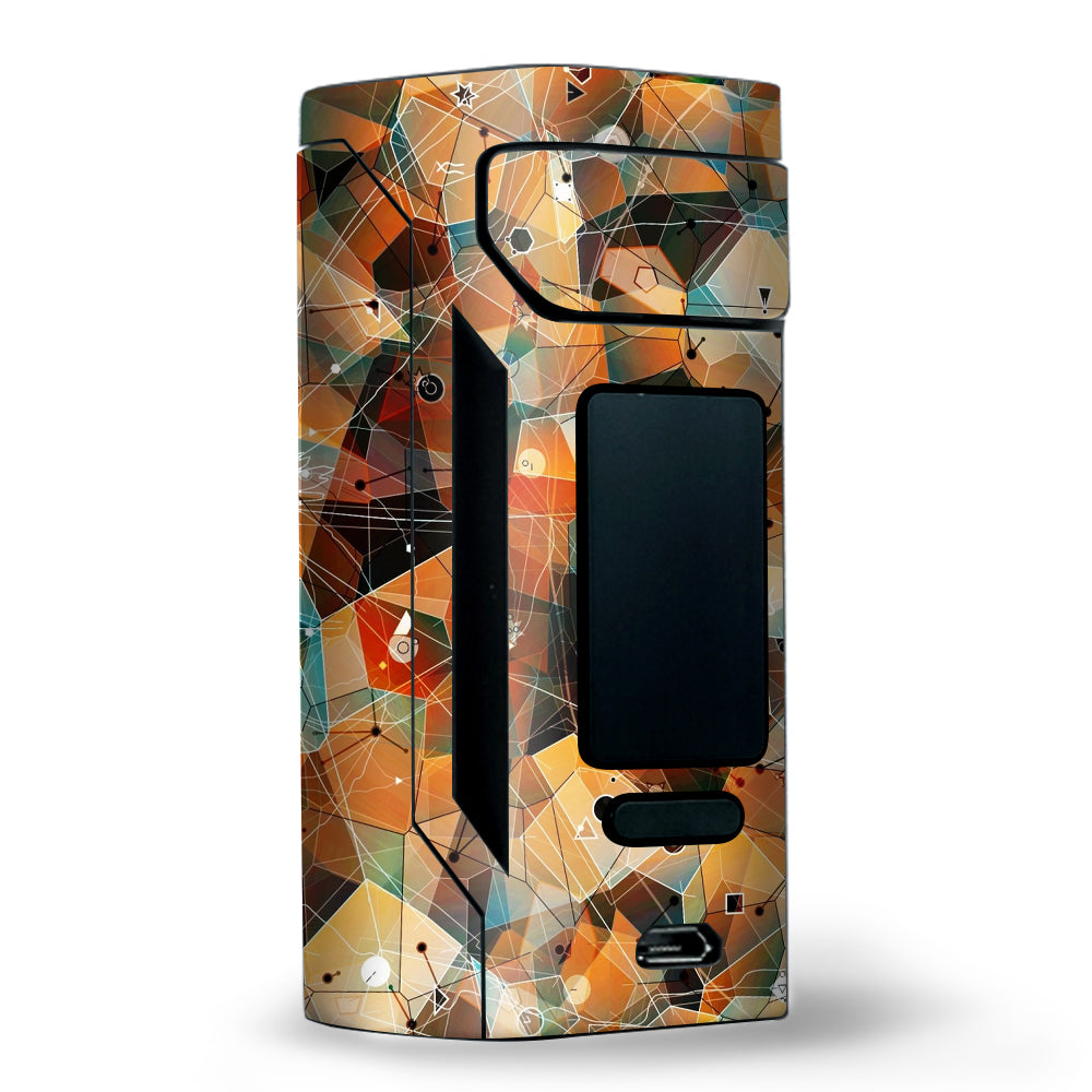  Abstract Triangles Wismec RX2 20700 Skin