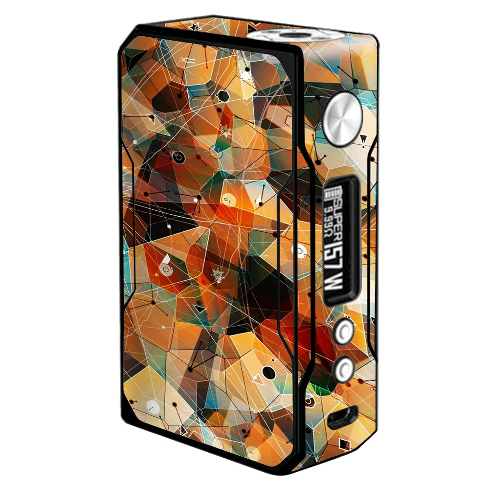  Abstract Triangles Voopoo Drag 157w Skin