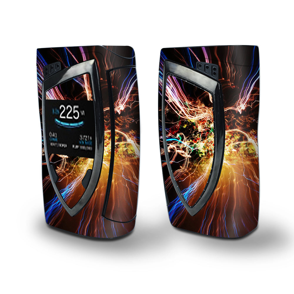 Skin Decal Vinyl Wrap for Smok Devilkin Kit 225w Vape (includes TFV12 Prince Tank Skins) skins cover/ Light exposure