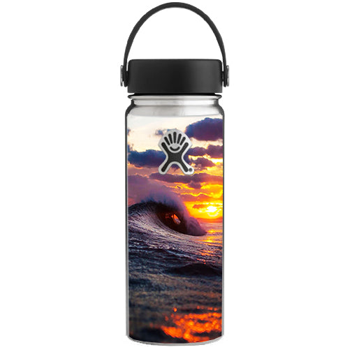  Sunset Hydroflask 18oz Wide Mouth Skin