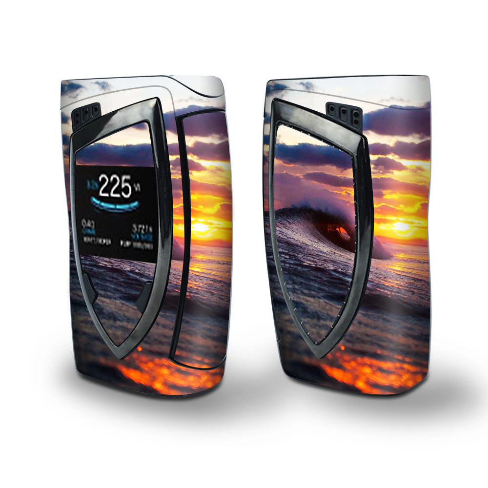 Skin Decal Vinyl Wrap for Smok Devilkin Kit 225w Vape (includes TFV12 Prince Tank Skins) skins cover/ Sunset