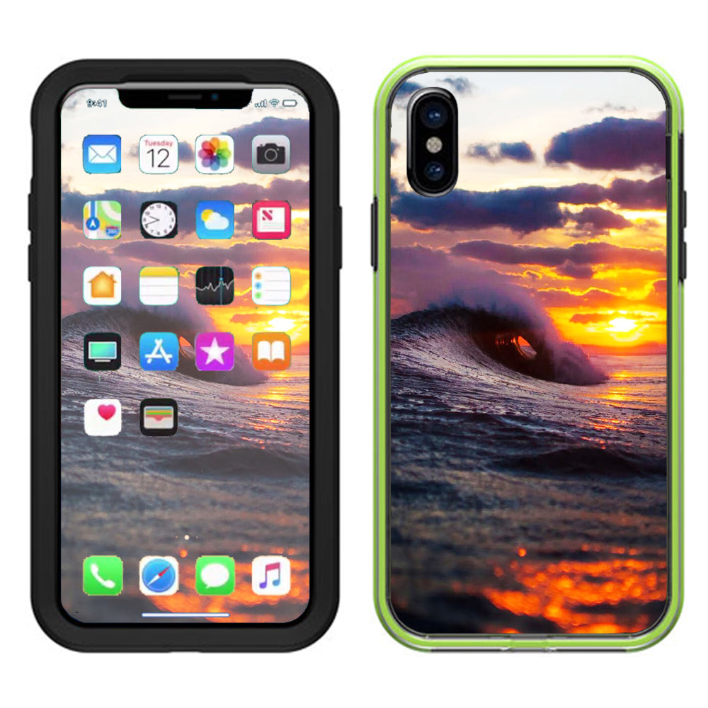  Sunset Lifeproof Slam Case iPhone X Skin