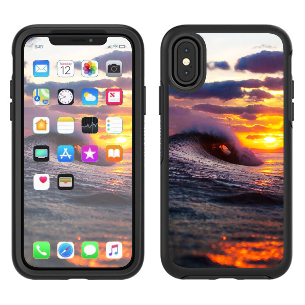  Sunset Otterbox Defender Apple iPhone X Skin