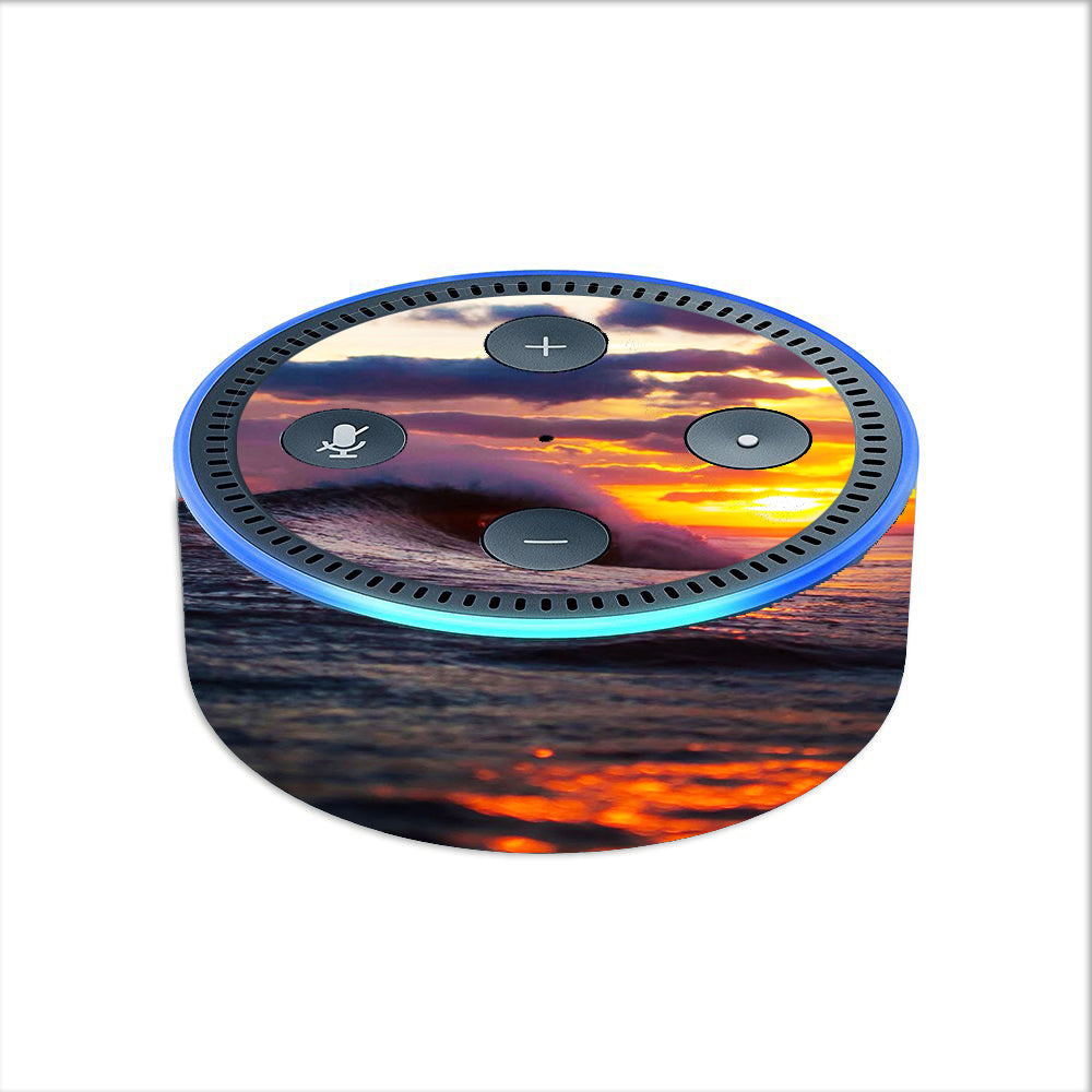  Sunset Amazon Echo Dot 2nd Gen Skin