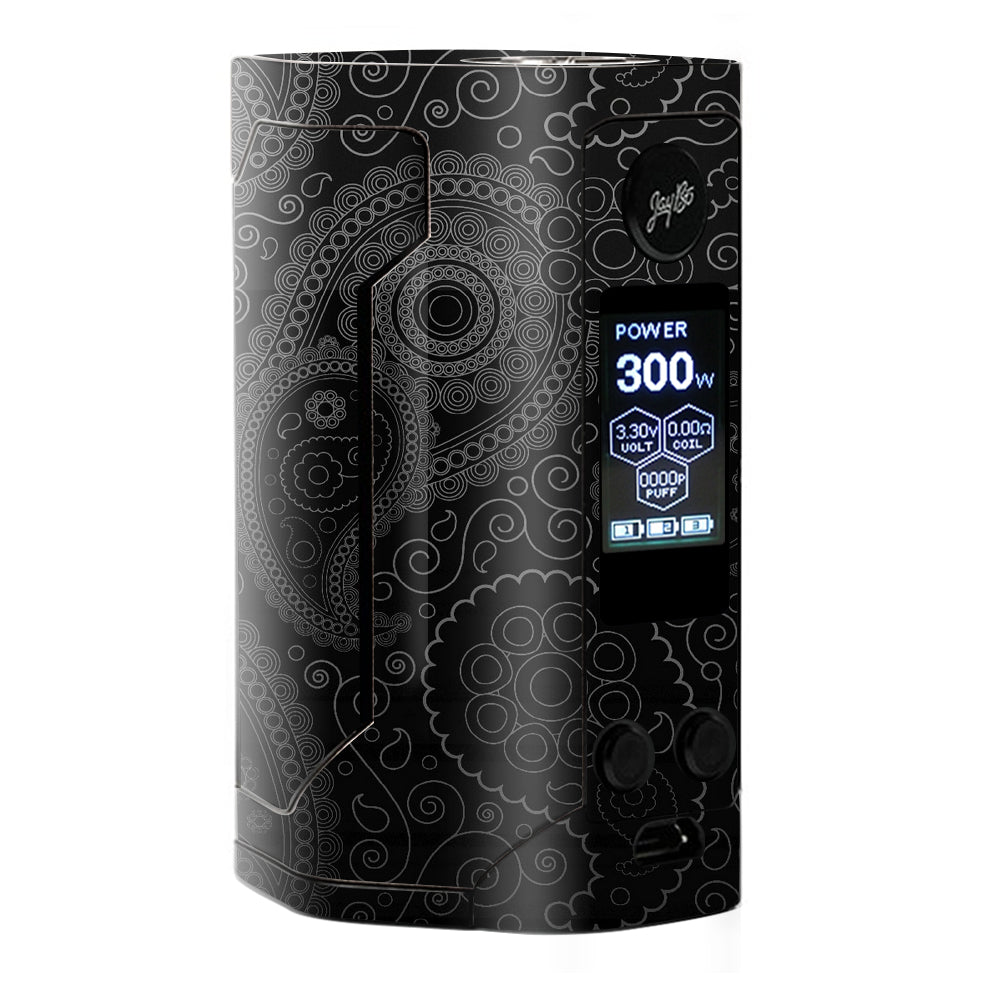  Paisley Black Wismec RX Gen 3 Skin