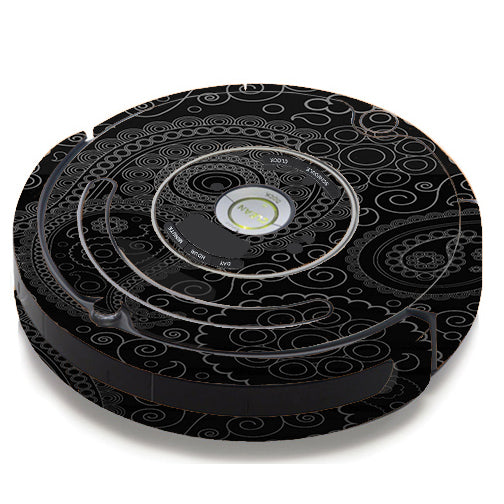  Paisley Black iRobot Roomba 650/655 Skin