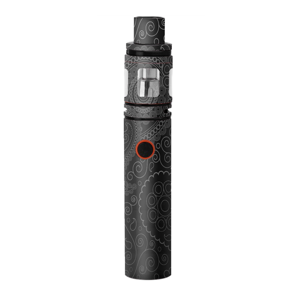  Paisley Black Smok Stick V8 Skin
