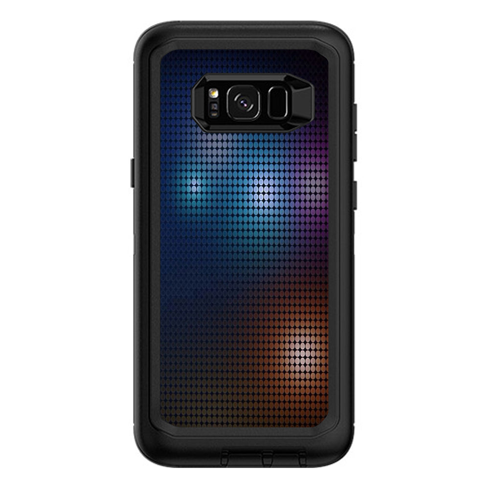  Disco Halftone Otterbox Defender Samsung Galaxy S8 Plus Skin