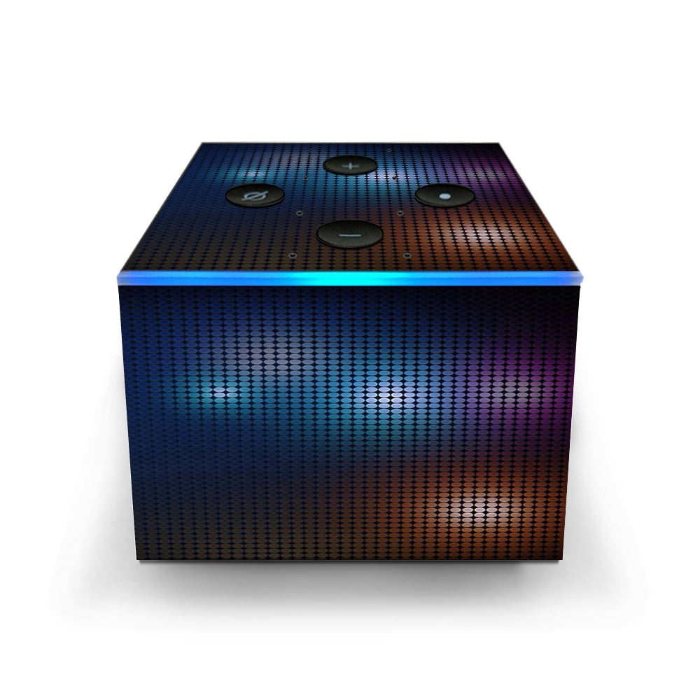  Disco Halftone Amazon Fire TV Cube Skin