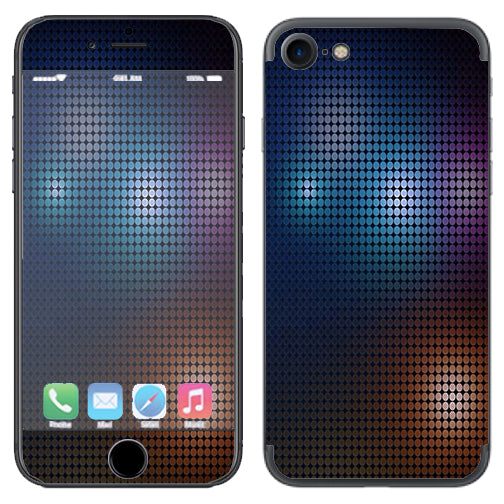  Disco Halftone Apple iPhone 7 or iPhone 8 Skin