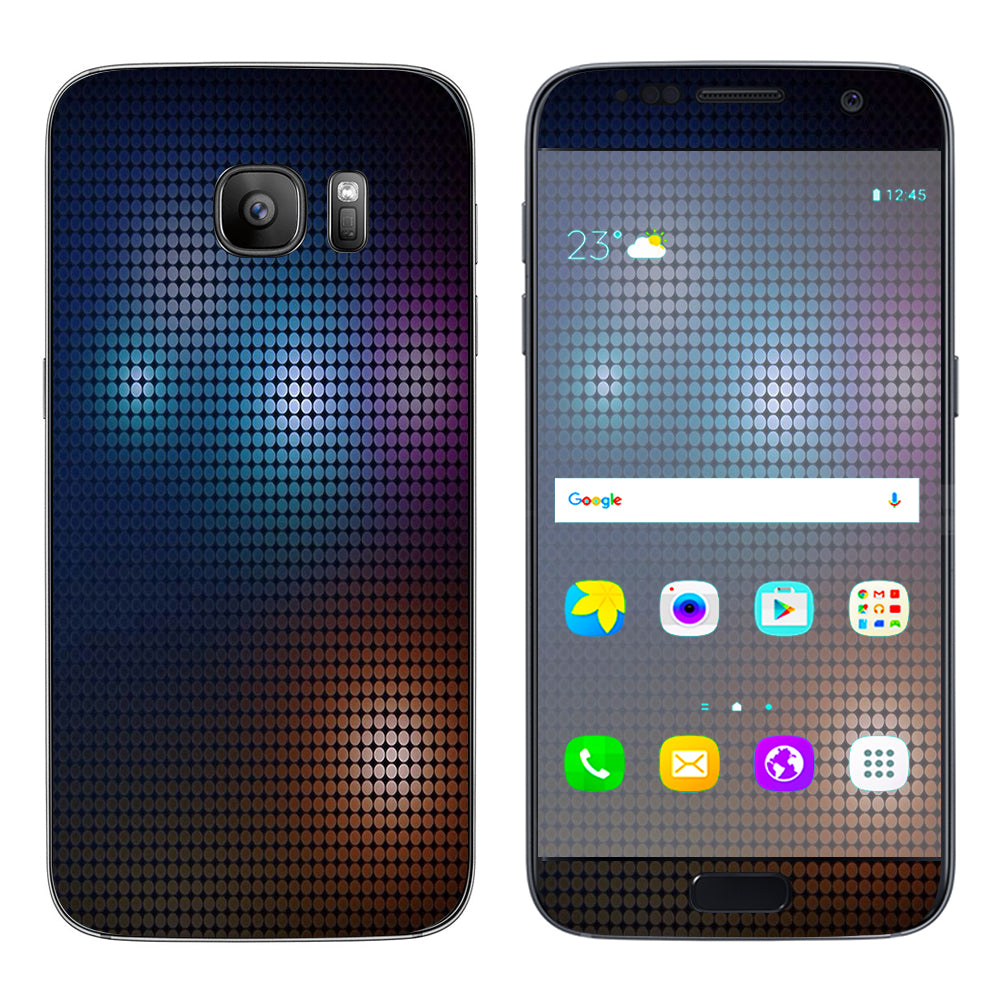  Disco Halftone Samsung Galaxy S7 Skin