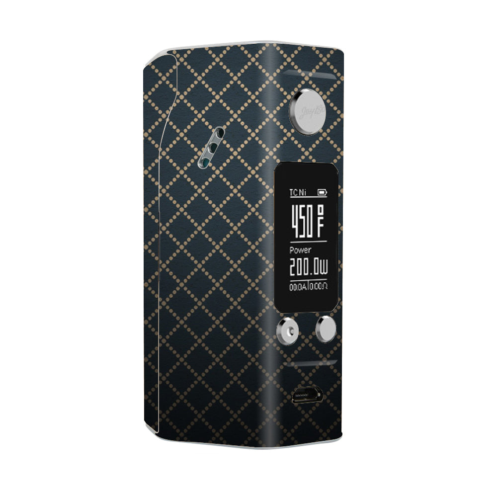  Dotted Diamonds Wismec Reuleaux RX200S Skin