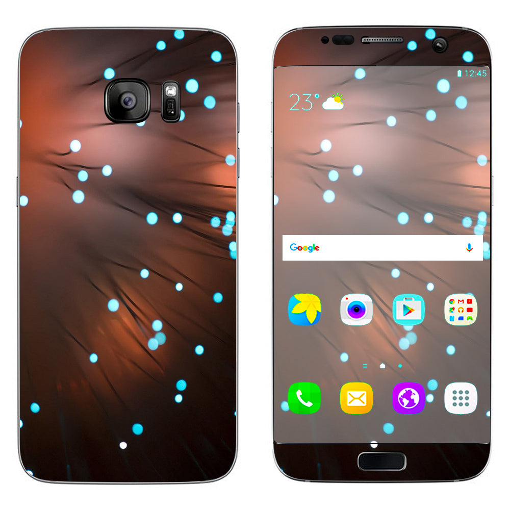  Vector Lights Samsung Galaxy S7 Edge Skin