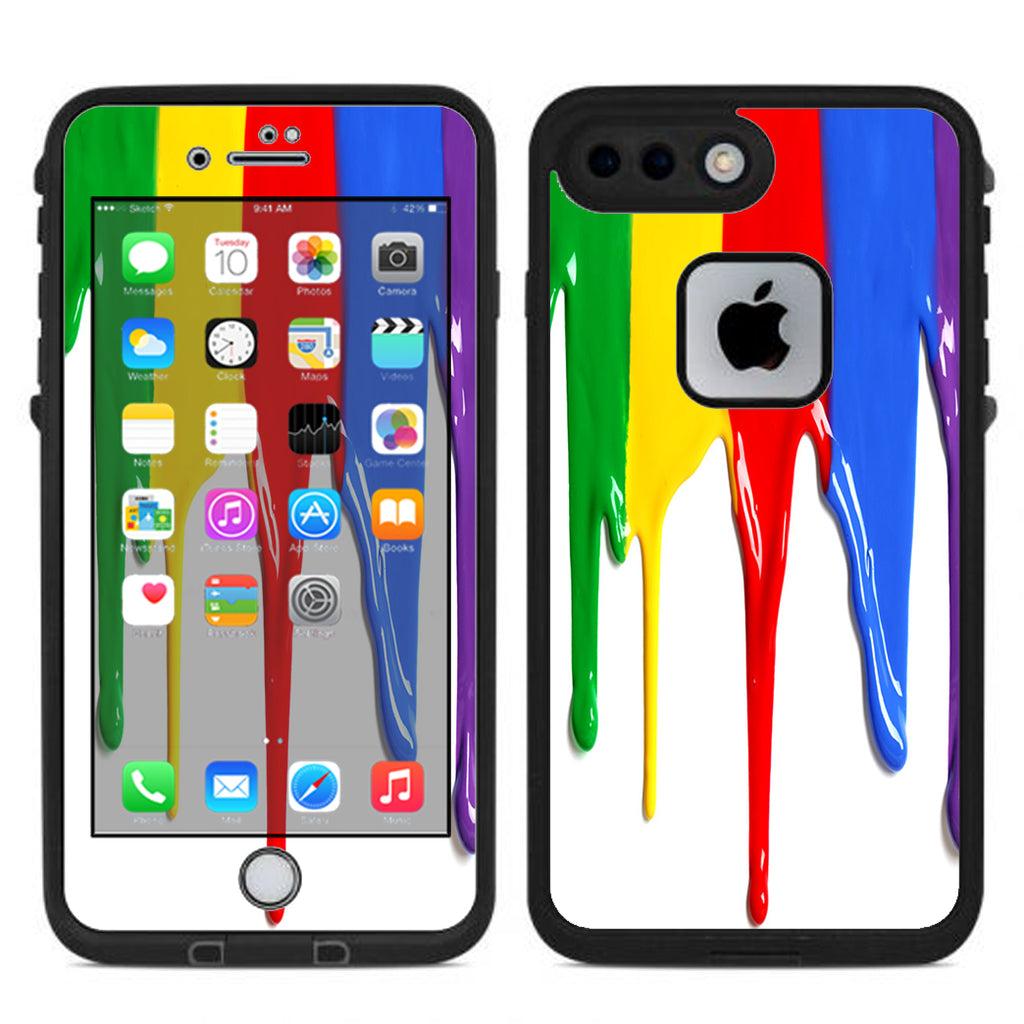  Dripping Paint Lifeproof Fre iPhone 7 Plus or iPhone 8 Plus Skin