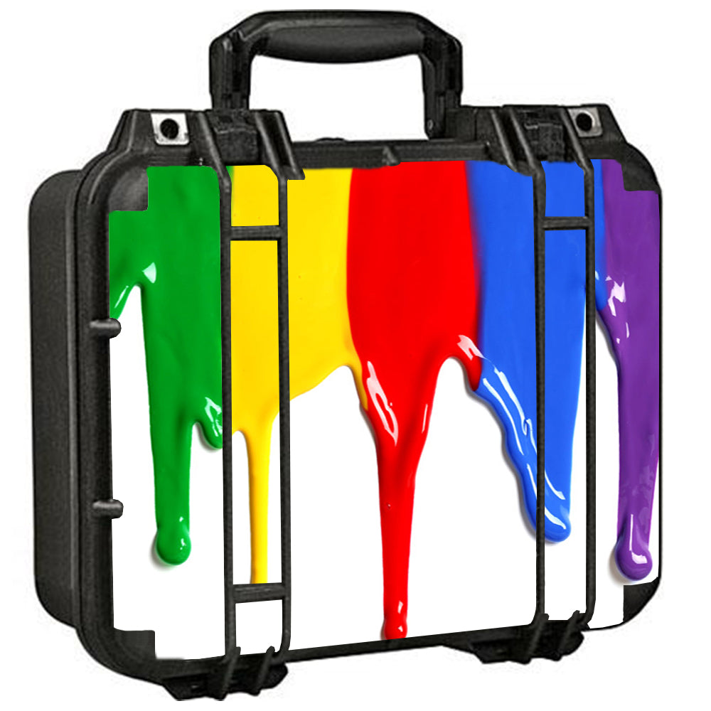  Dripping Paint Pelican Case 1400 Skin