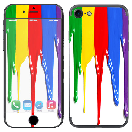  Dripping Paint Apple iPhone 7 or iPhone 8 Skin