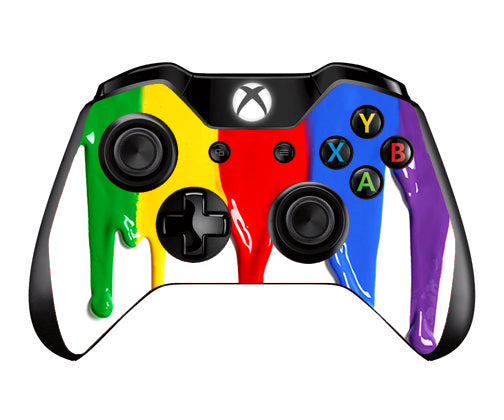  Dripping Paint Microsoft Xbox One Controller Skin