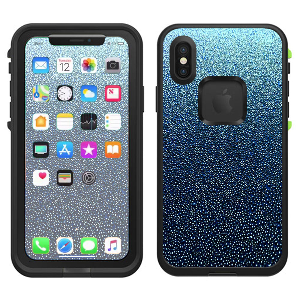  Droplets Lifeproof Fre Case iPhone X Skin