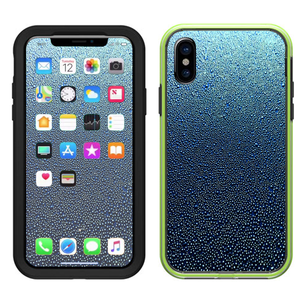  Droplets Lifeproof Slam Case iPhone X Skin