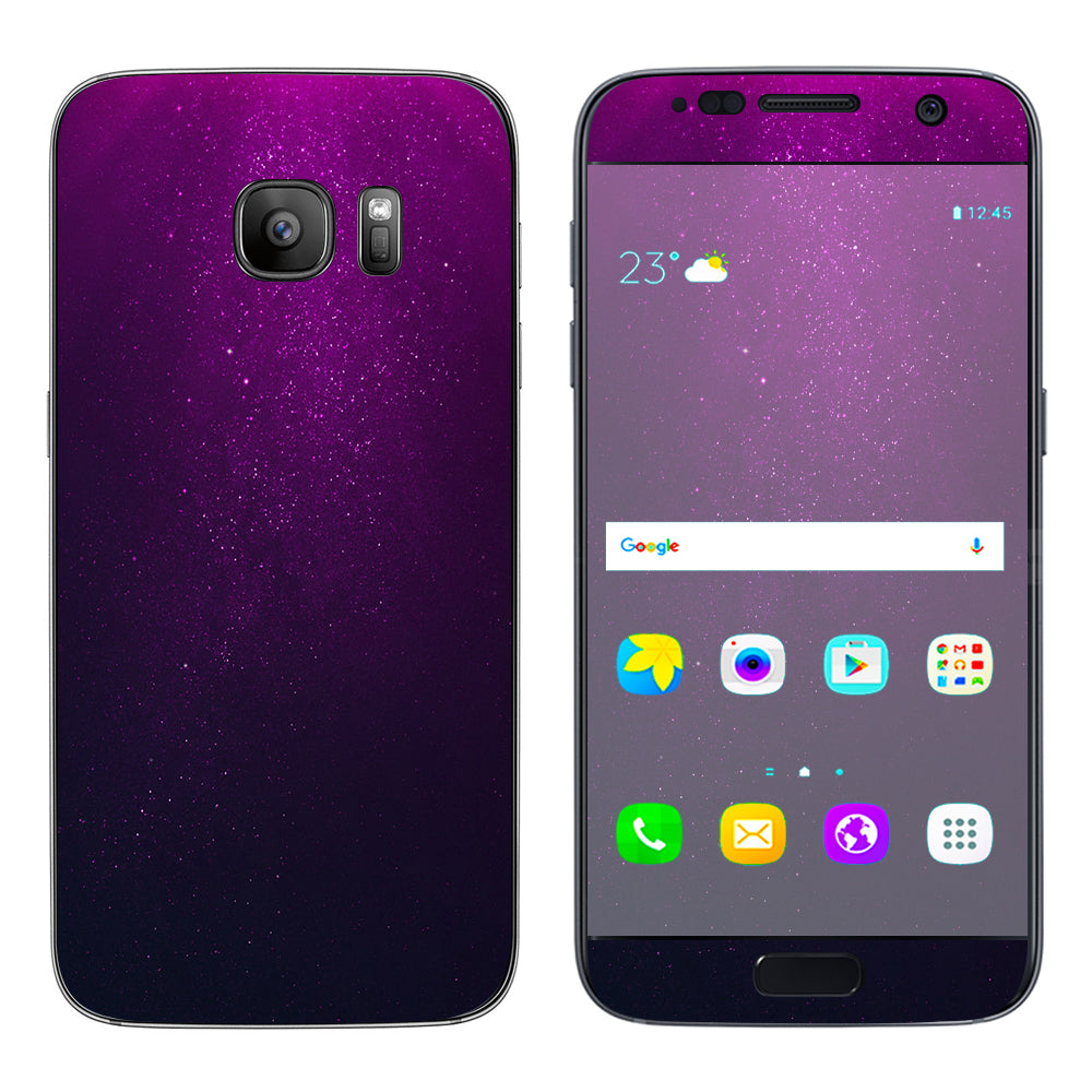  Purple Dust Samsung Galaxy S7 Skin