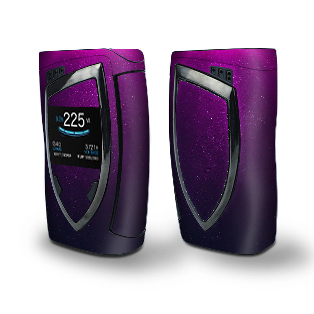 Skin Decal Vinyl Wrap for Smok Devilkin Kit 225w Vape (includes TFV12 Prince Tank Skins) skins cover/ Purple dust