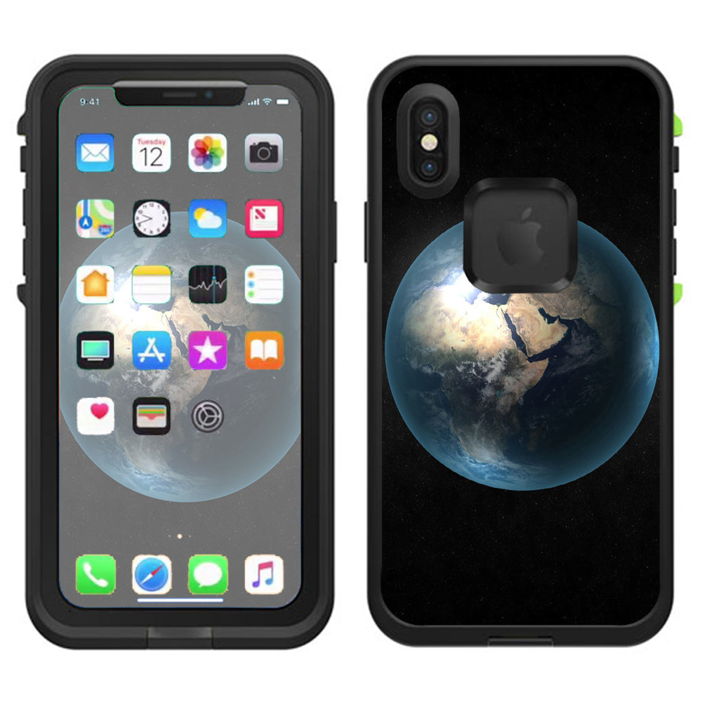  Earth Lifeproof Fre Case iPhone X Skin