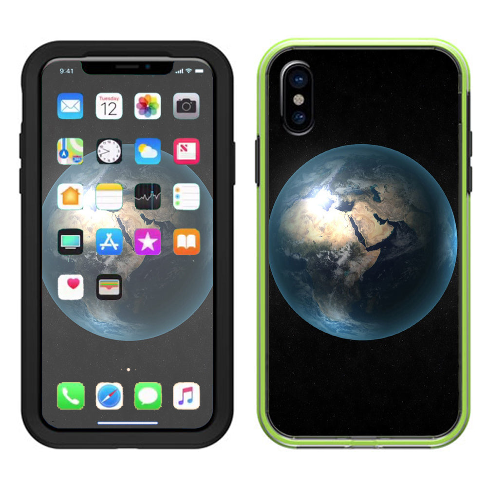  Earth Lifeproof Slam Case iPhone X Skin