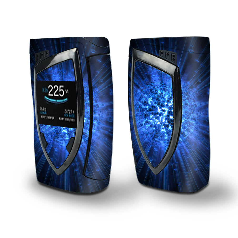 Skin Decal Vinyl Wrap for Smok Devilkin Kit 225w Vape (includes TFV12 Prince Tank Skins) skins cover/ Exploding Honeycomb