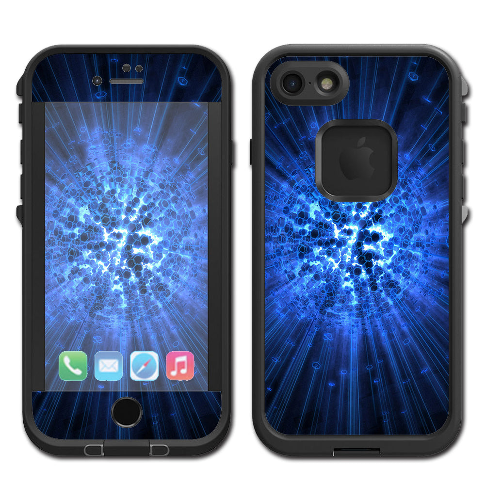  Exploding Honeycomb Lifeproof Fre iPhone 7 or iPhone 8 Skin