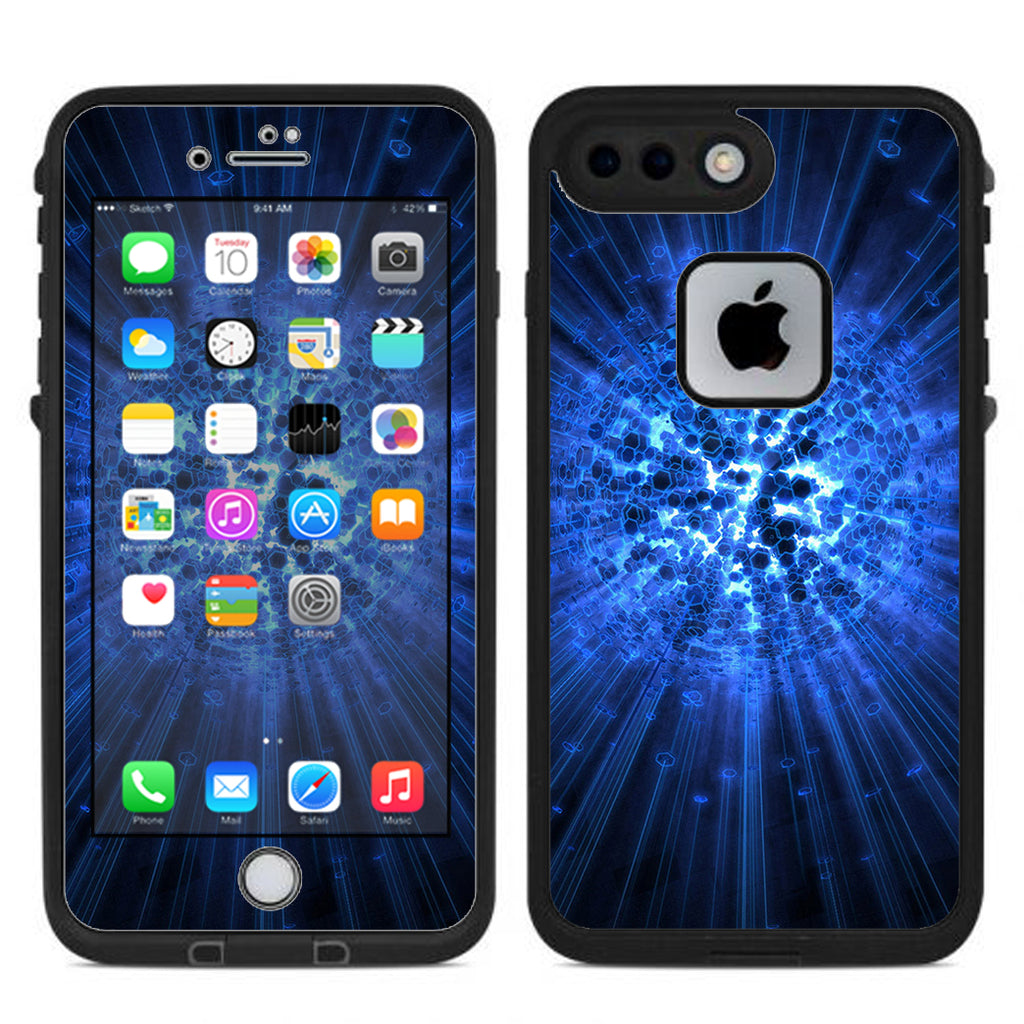  Exploding Honeycomb Lifeproof Fre iPhone 7 Plus or iPhone 8 Plus Skin