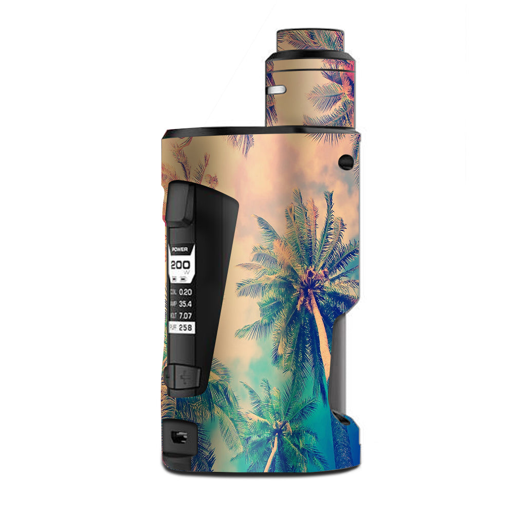  Coconut Trees G Box Squonk Geek Vape Skin