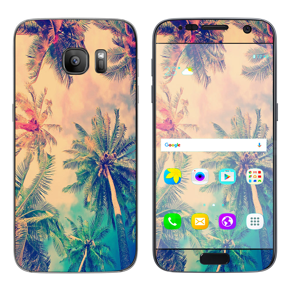  Coconut Trees Samsung Galaxy S7 Skin