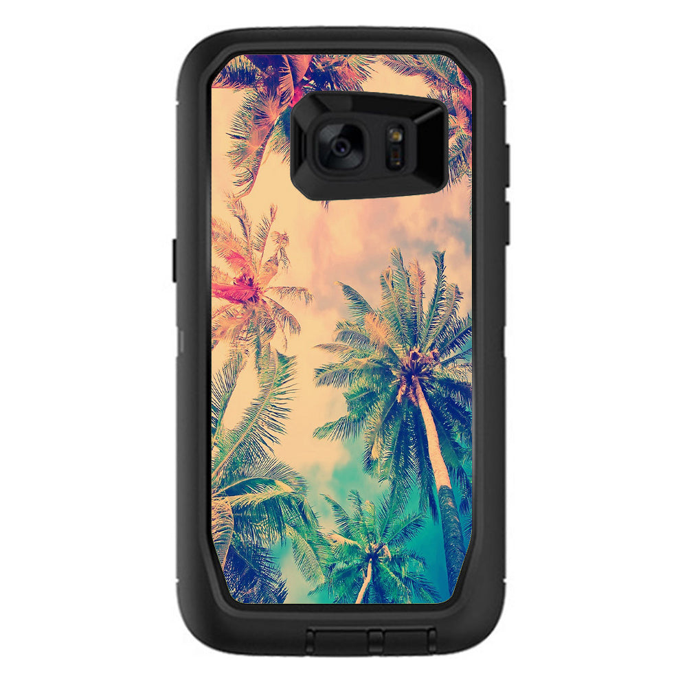  Coconut Trees Otterbox Defender Samsung Galaxy S7 Edge Skin