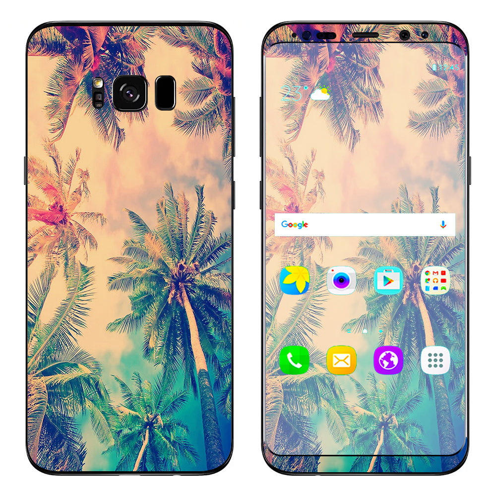  Coconut Trees Samsung Galaxy S8 Skin