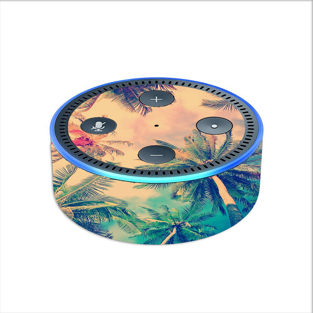  Coconut Trees Amazon Echo Dot 2nd Gen Skin