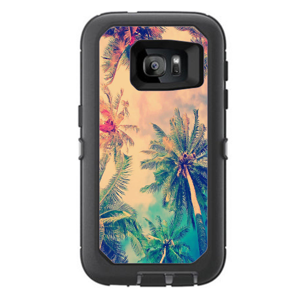 Coconut Trees Otterbox Defender Samsung Galaxy S7 Skin