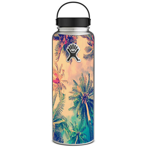  Coconut Trees Hydroflask 40oz Wide Mouth Skin