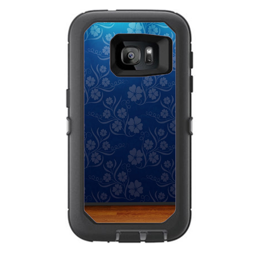  Floral Wall Otterbox Defender Samsung Galaxy S7 Skin