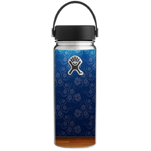  Floral Wall Hydroflask 18oz Wide Mouth Skin