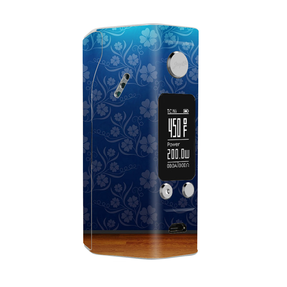  Floral Wall Wismec Reuleaux RX200S Skin