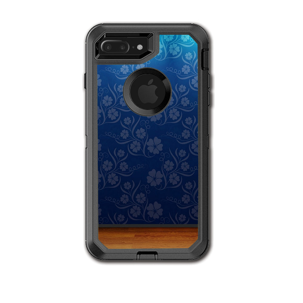  Floral Wall Otterbox Defender iPhone 7+ Plus or iPhone 8+ Plus Skin
