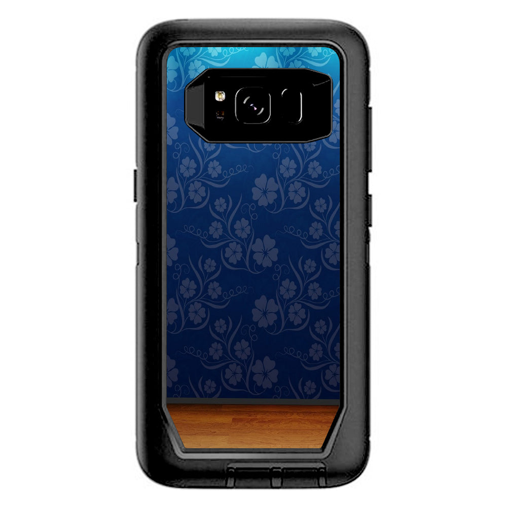  Floral Wall Otterbox Defender Samsung Galaxy S8 Skin
