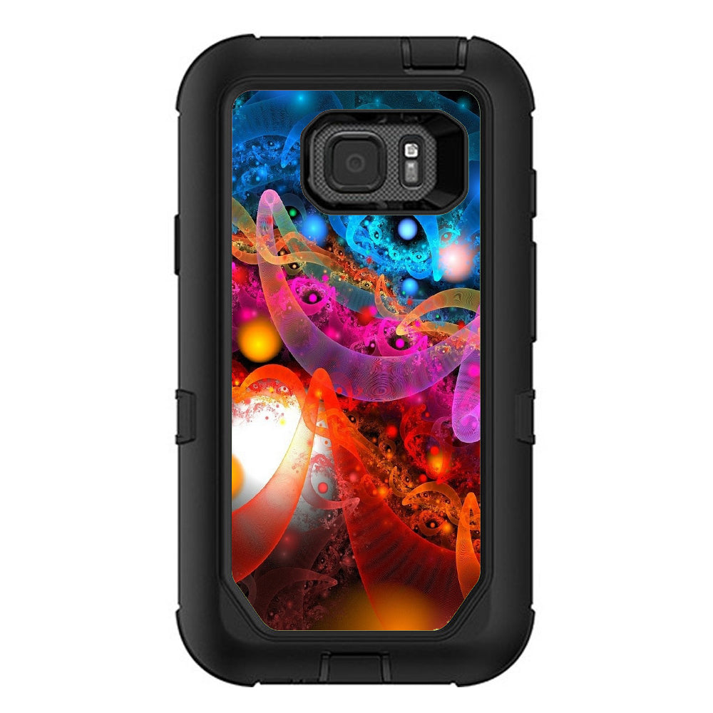  Fractal Colors Otterbox Defender Samsung Galaxy S7 Active Skin