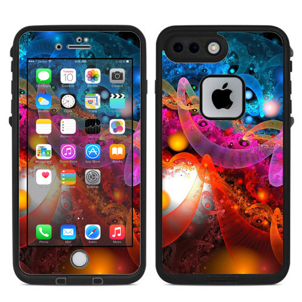  Fractal Colors Lifeproof Fre iPhone 7 Plus or iPhone 8 Plus Skin