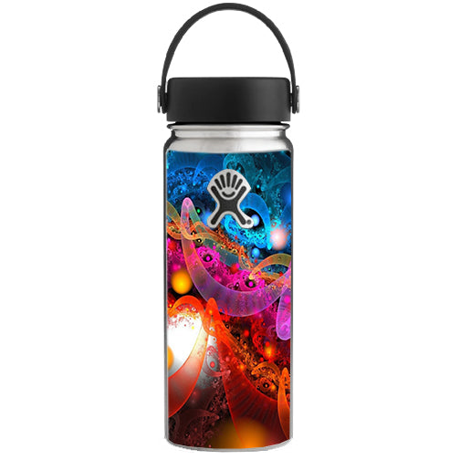  Fractal Colors Hydroflask 18oz Wide Mouth Skin