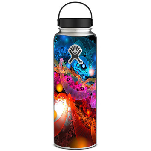  Fractal Colors Hydroflask 40oz Wide Mouth Skin